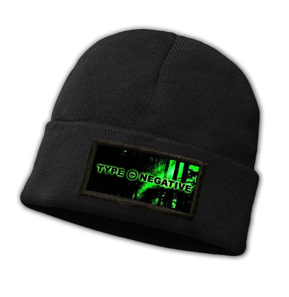 Czapka zimowa z naszywką TYPE O NEGATIVE