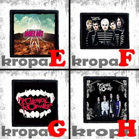 Naszywka MY CHEMICAL ROMANCE 8 X 8 cm