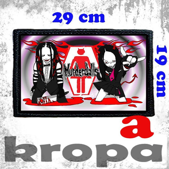 Naszywka duża na ubranie MURDERDOLLS