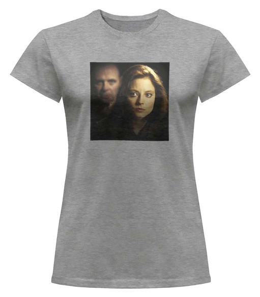 Bluzka damska z naszywką Milczenie owiec 01