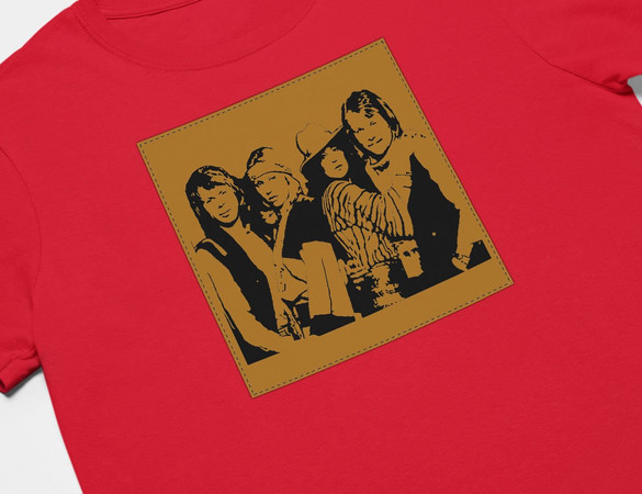 Koszulka z naszywką  ABBA band