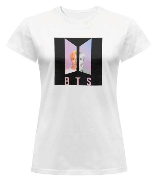 Bluzka damska z naszywką BTS V