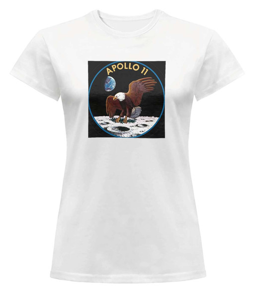 Bluzka damska z naszywką Apollo 11