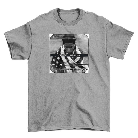 Koszulka z naszywką Asap Rocky Long.Live.