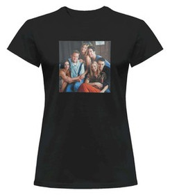 Bluzka damska z naszywką Friends squad 2