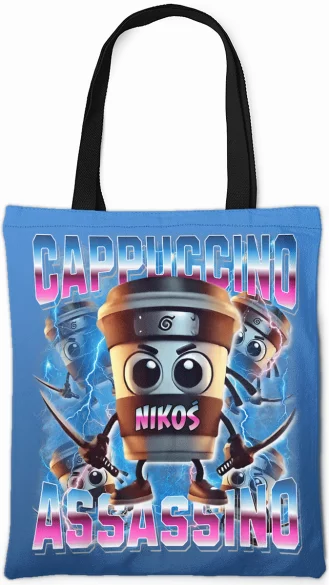 Torba na ramię Italian Brainrot Cappuccino Assassino