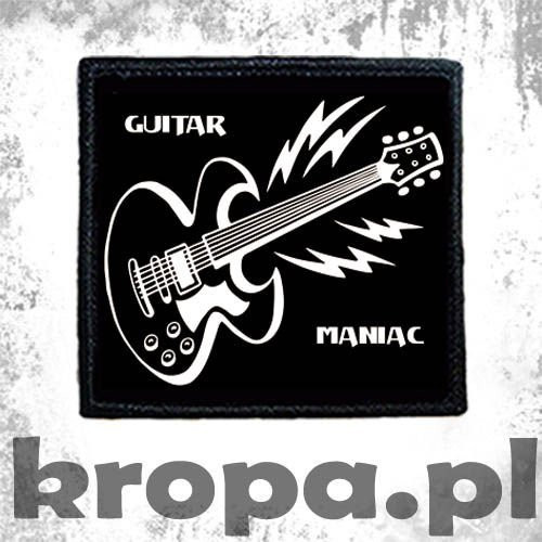 Naszywka GUITAR MANIAC