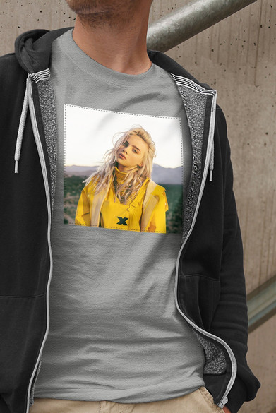 Koszulka z naszywką Billie Eilish 07