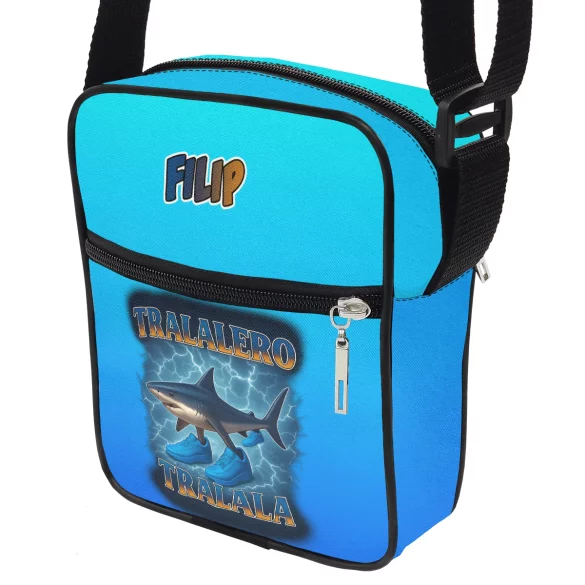 Listonoszka Italian Brainrot Tralalero Tralala z piorunami