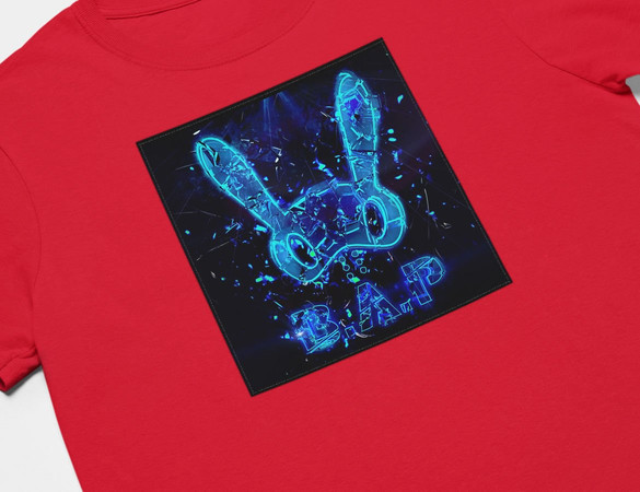 Koszulka z naszywką B.A.P.