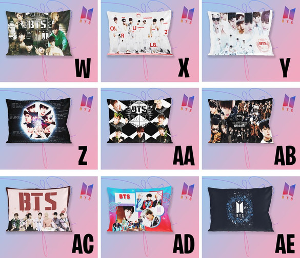 BTS Poduszka + Kubek + Imię Gratis ZESTAW PREZENT