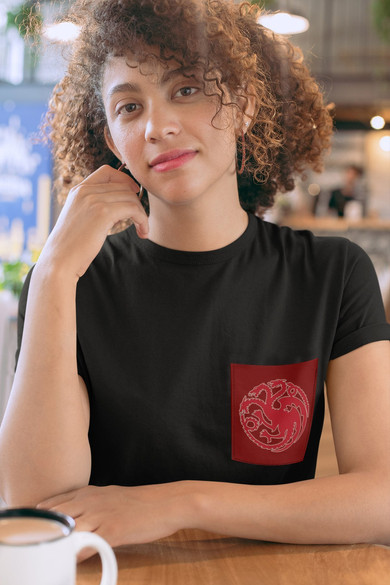 Koszulka z kieszonką GRA O TRON TARGARYEN