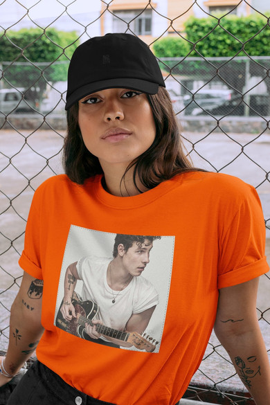 Koszulka z naszywką Shawn Mendes 04