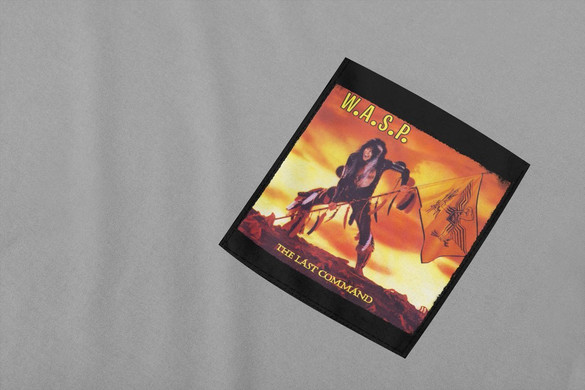 Koszulka z kieszonką W.A.S.P.