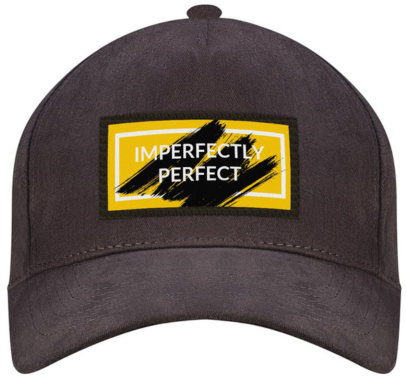 Czapka IMPERFECTLY… bejsbolówka z naszywką