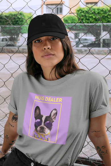 Koszulka z naszywką Hug dealer