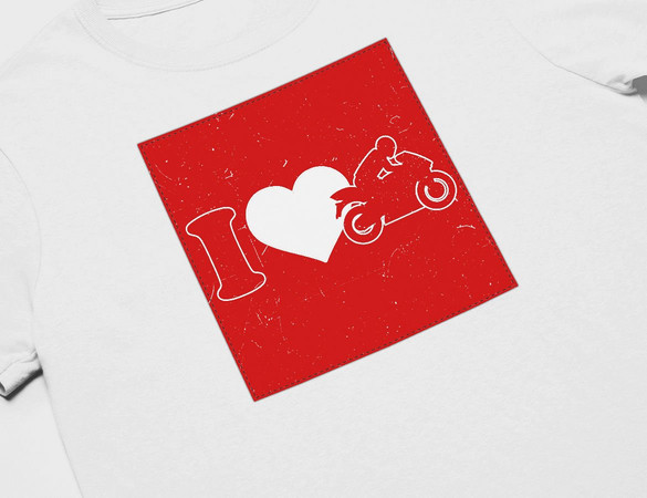 Koszulka z naszywką Lubię zapierd..lać 02