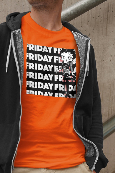 Koszulka z naszywką FRIDAY FRIDAY