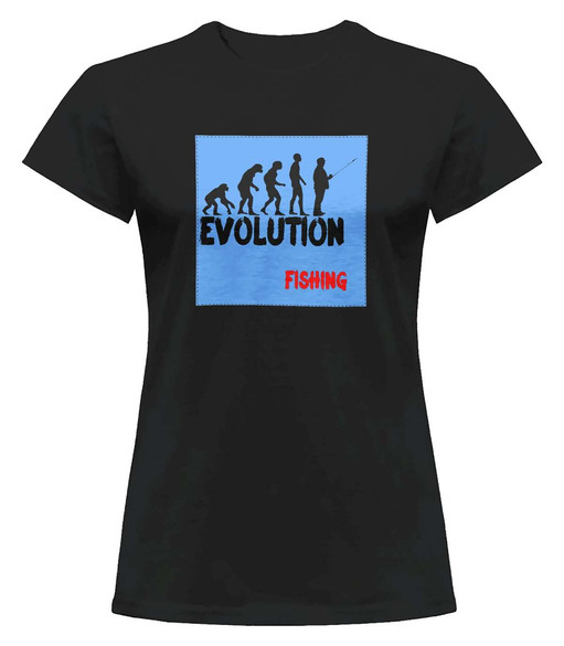 Bluzka damska z naszywką Evolution