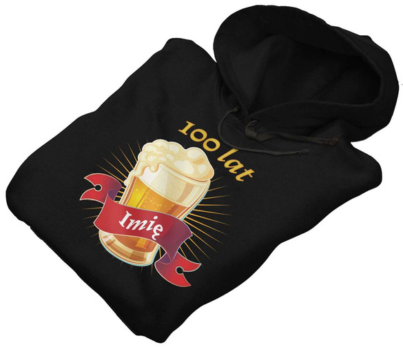 Bluza urodzinowa PIWO + Twoje imię!