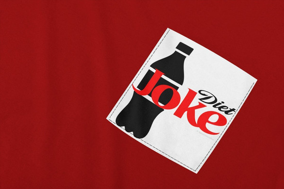 Koszulka z kieszonką DIET JOKE