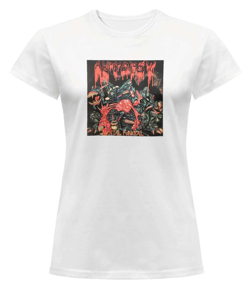 Bluzka damska z naszywką AUTOPSY Mental...