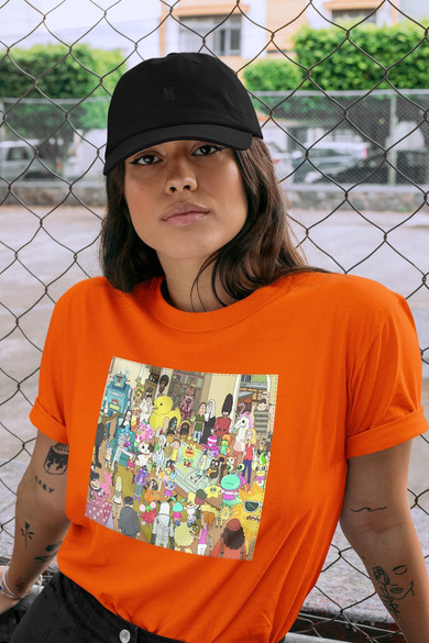 Koszulka z naszywką Rick and Morty 02