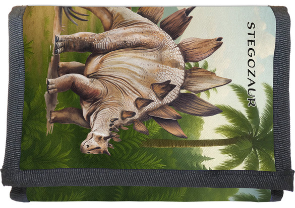 Portfel Dinozaury Stegozaur z imieniem dziecka