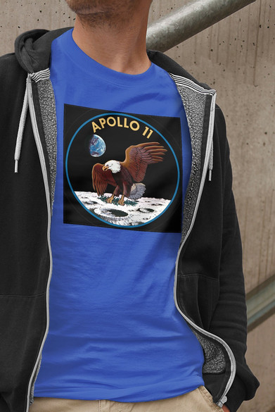 Koszulka z naszywką Apollo 11