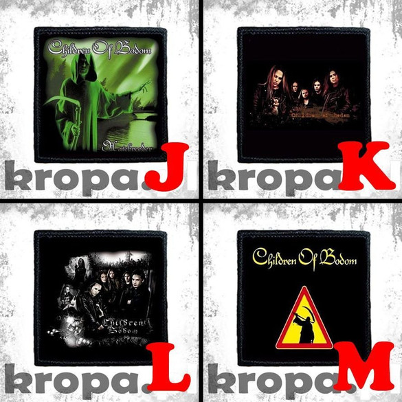 Naszywka CHILDREN OF BODOM 8 X 8 cm Dużo Wzorów!