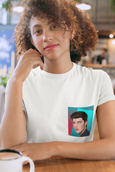 	Koszulka z kieszonką SHAWN MENDES 1