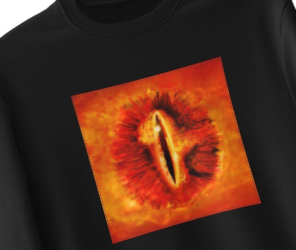 Bluza z naszywką Eye of Sauron