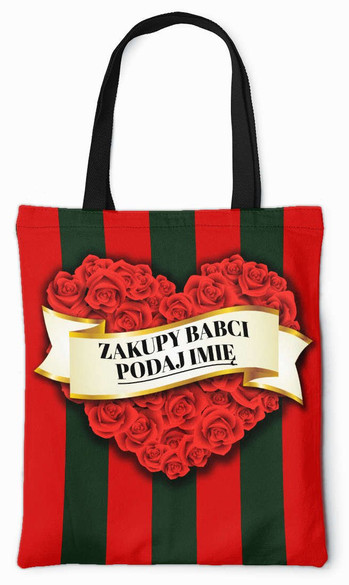 Torba na Dzień Babci DODAJ NAPIS!