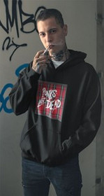 Bluza z naszywką Punks Not Dead 02