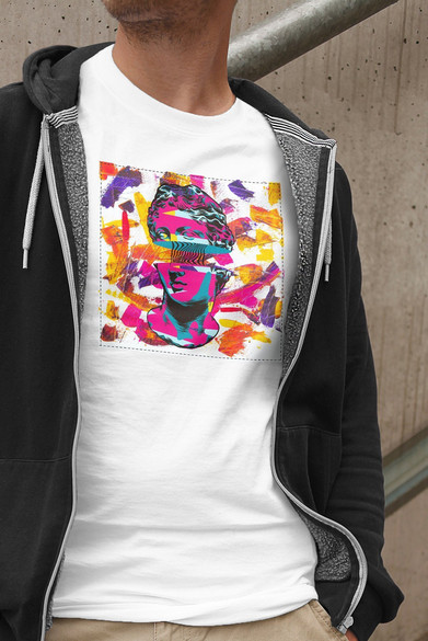 Koszulka z naszywką Psychodelic 06