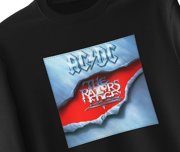 Bluza z naszywką AC/DC The Razors Edge