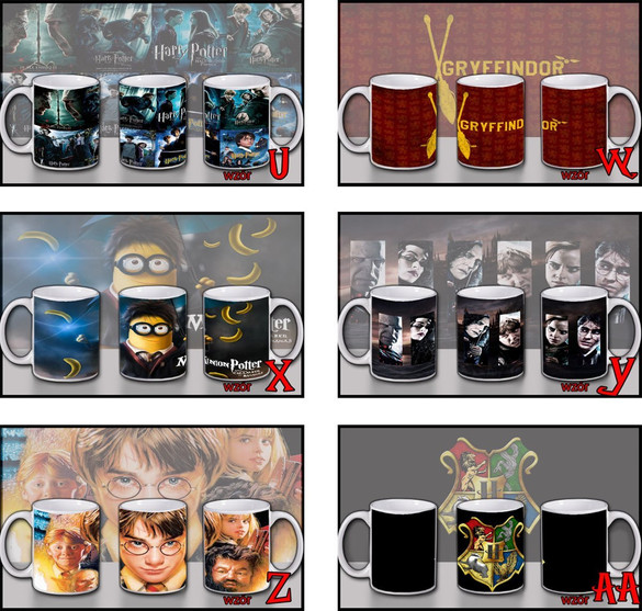 HARRY POTTER Poduszka + Kubek + Imię Gratis ZESTAW