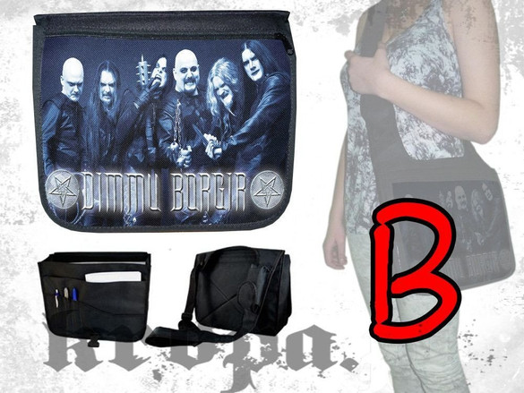 Torba szkolna na ramię DIMMU BORGIR