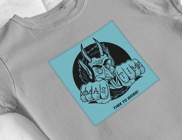 Bluzka damska z naszywką Xmas time