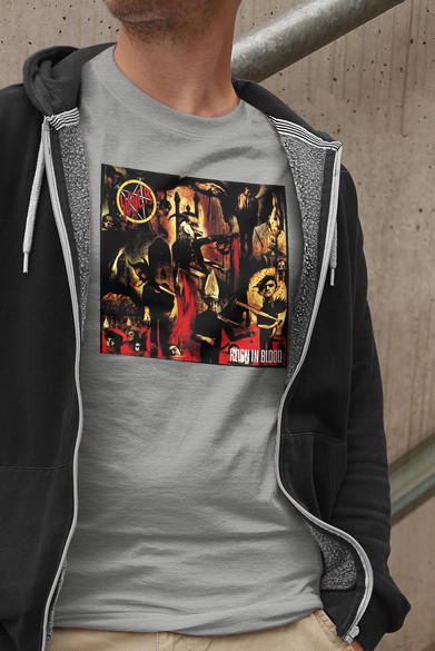 Koszulka z naszywką Slayer Reign in