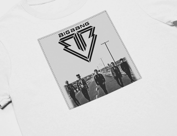 Koszulka z naszywką BIG BANG  band