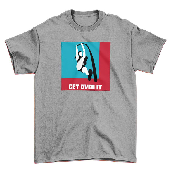 Koszulka z naszywką Get over it