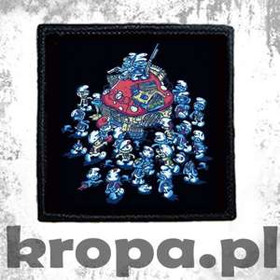 Naszywka ZOMBIE SMURF 02