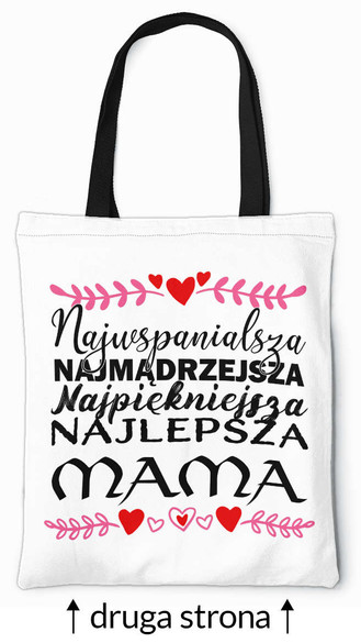 Torba na ramię NAJWSPANIALSZA NAJ....+ IMIĘ 4
