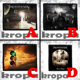 Naszywka DREAM THEATER 8 X 8 cm Dużo Wzorów!