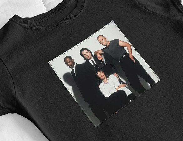 Bluzka damska z naszywką Pulp Fiction Squad 02