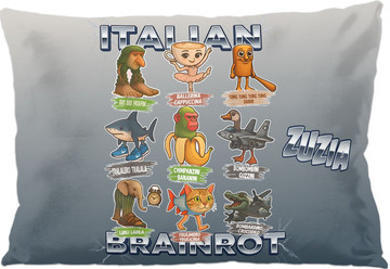 Poduszka Italian Brainrot Paczka Stworków włoskich brainrotów