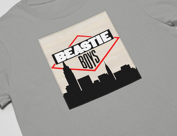 Koszulka z naszywką Beastie Boys 01