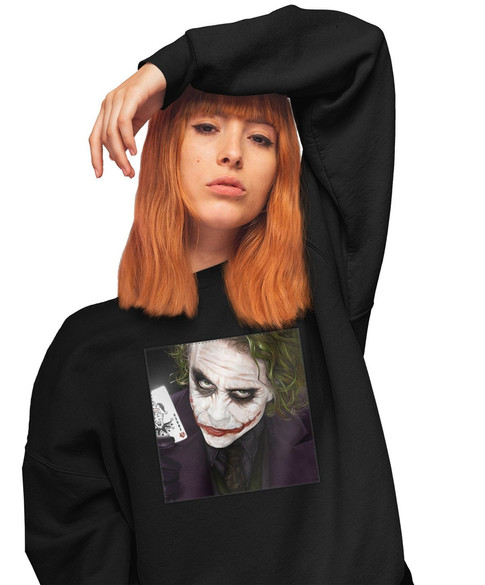 Bluza z naszywką Joker Heath Ledger