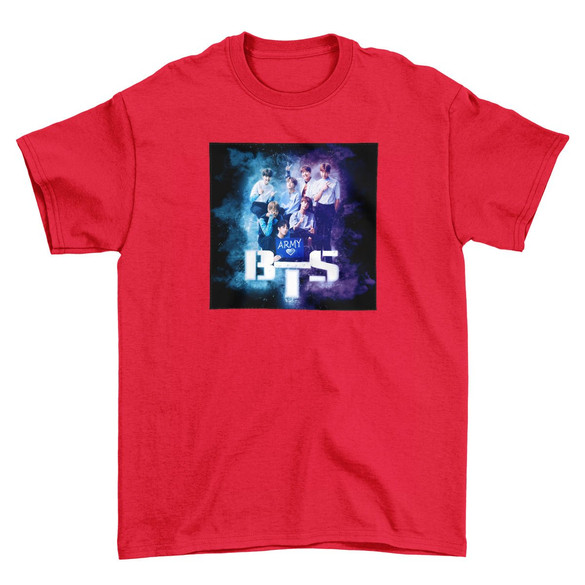 Koszulka z naszywką BTS Army 01